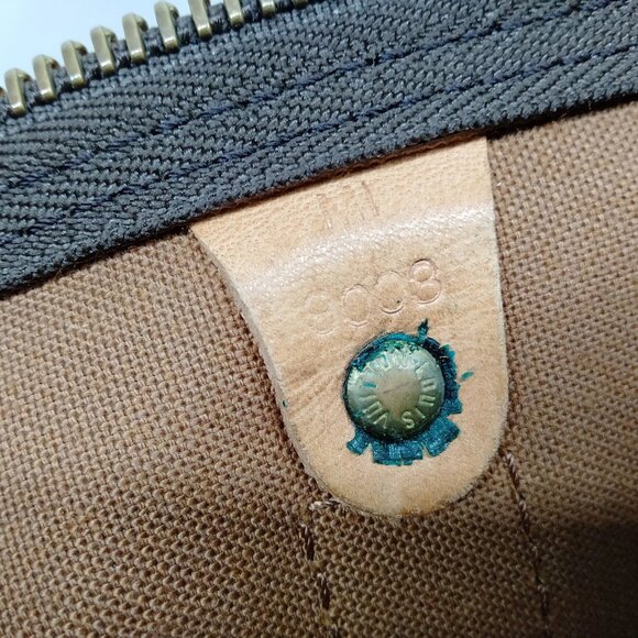 Authentic Louis Vuitton LV Boston Bag Keepall 60 Brown Monogram mn468-120825 - Picture 9 of 9